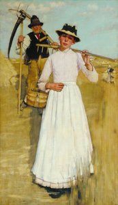 O retorno dos ceifeiros de Henry Herbert La Thangue